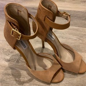 Steve Madden ankle strap heels